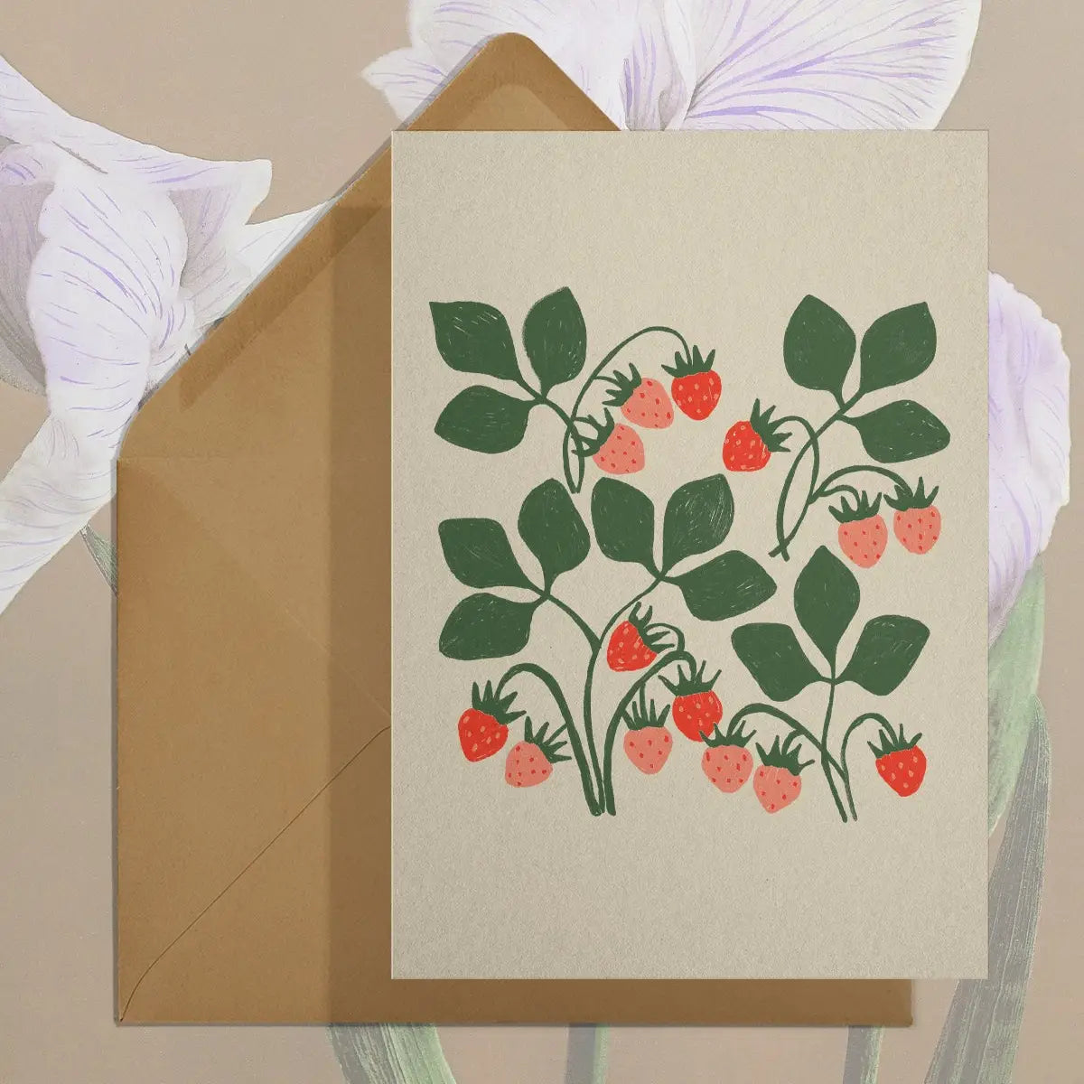 Card - Strawberry