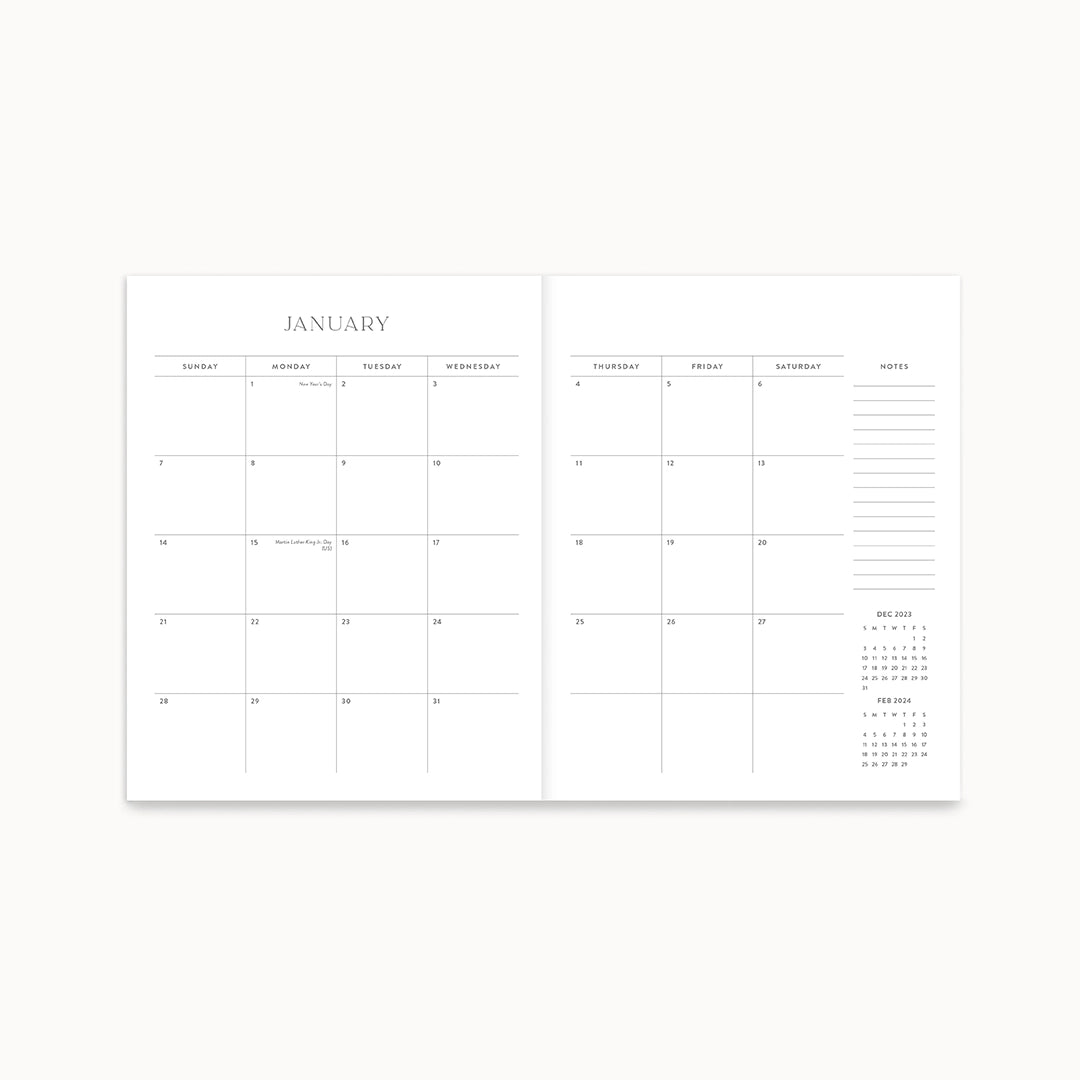 Planner 2024: Willa Floral