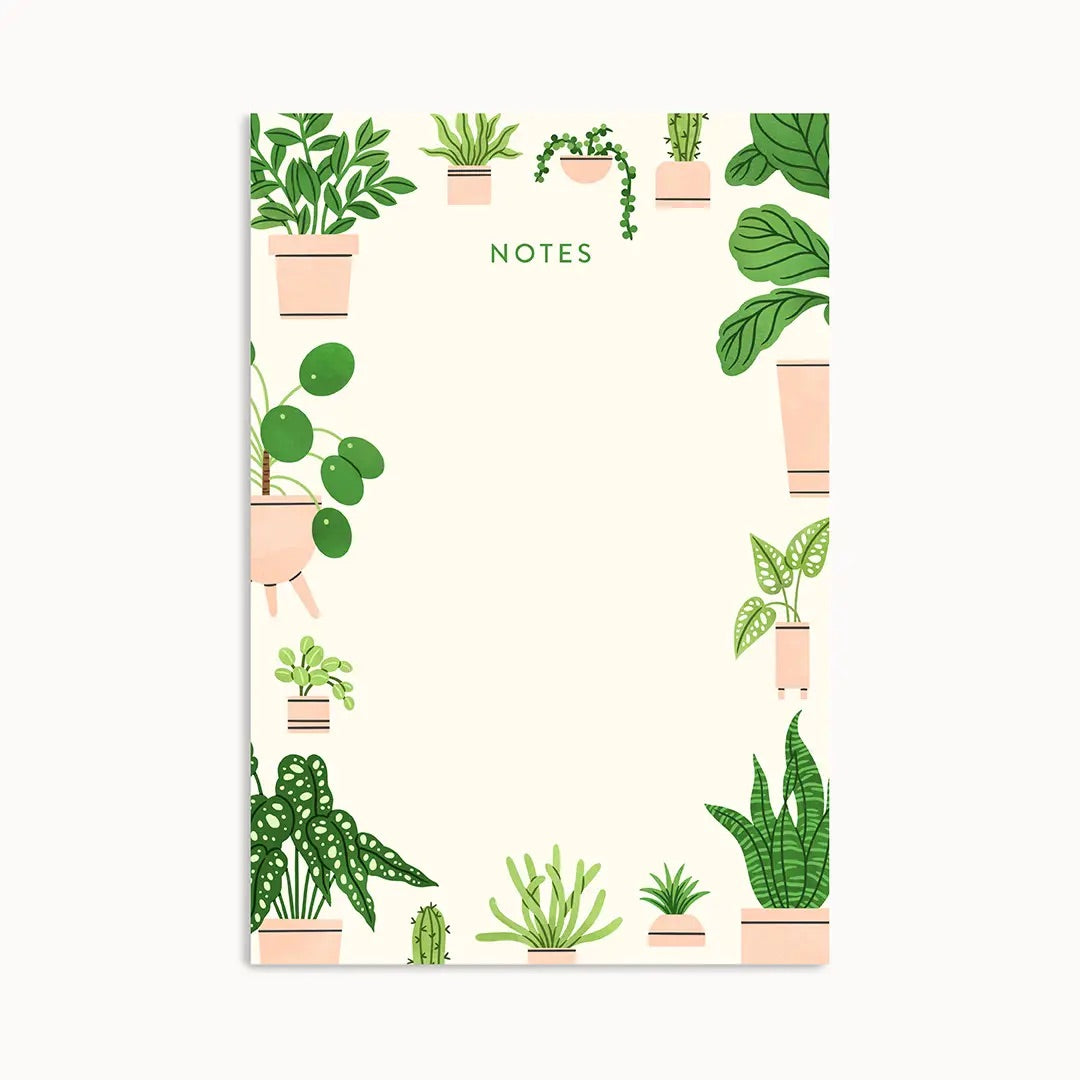 Notepad: Houseplants