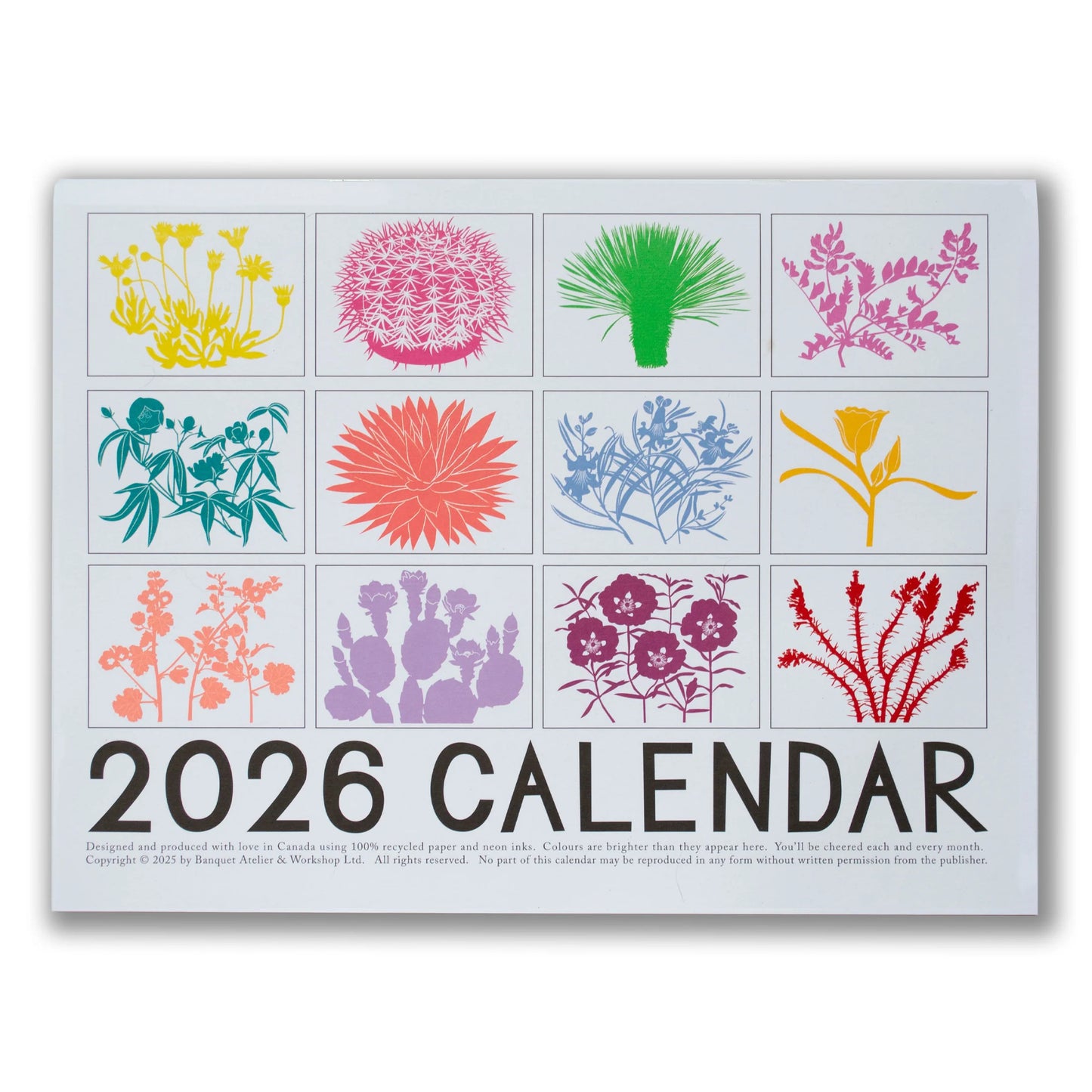 Calendar 2025 - High Desert Plants