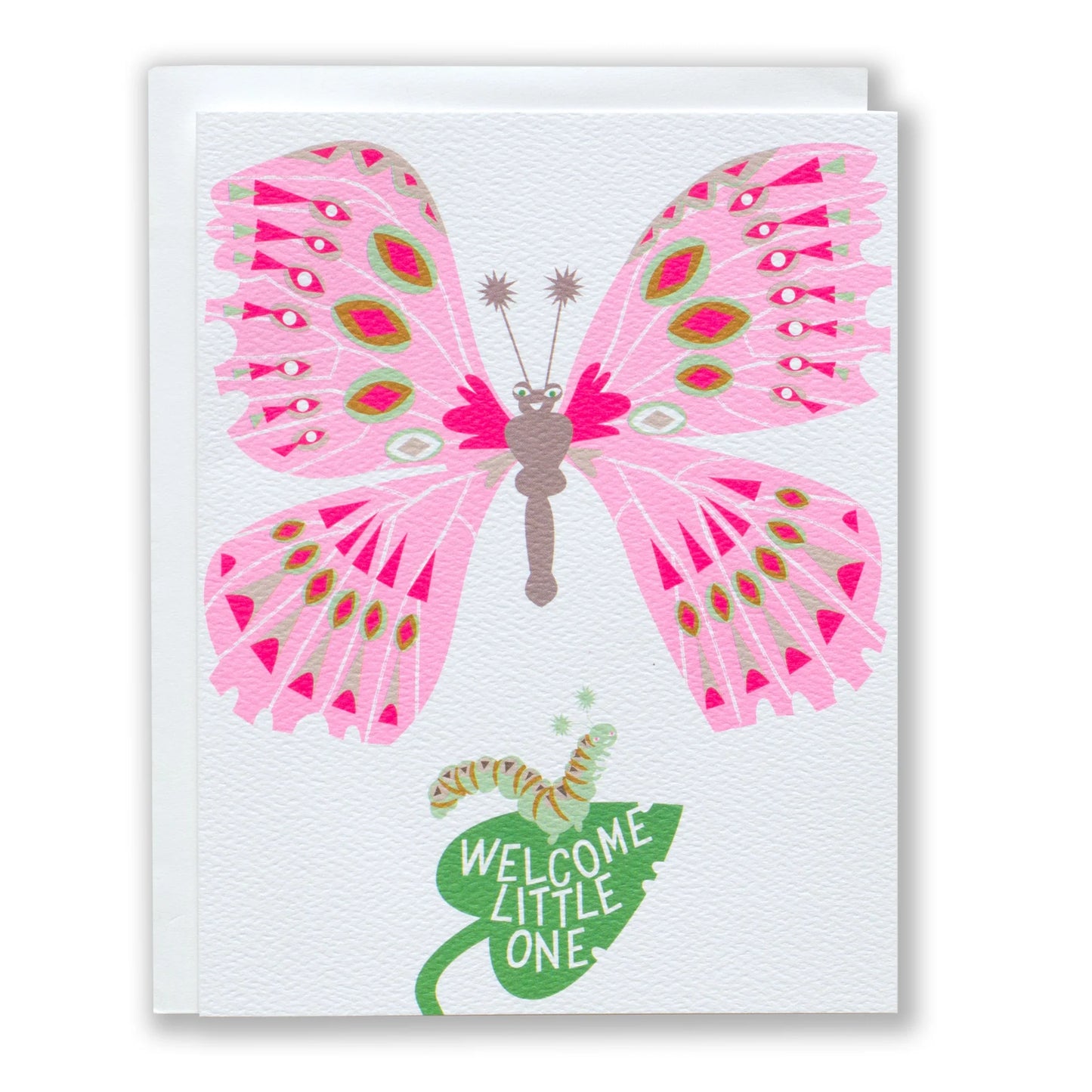 Card: Welcome Little One - Butterfly