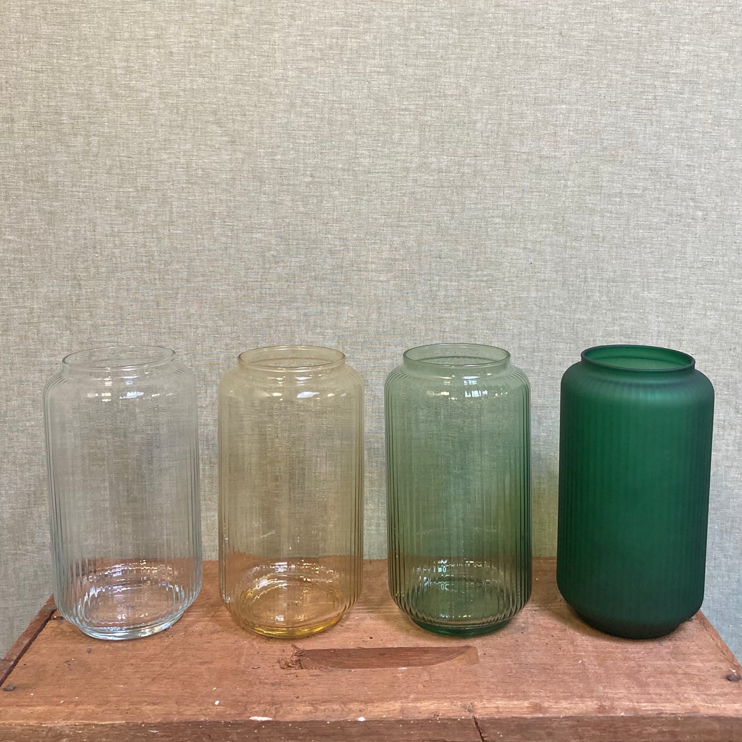 Glass Vase bouquets - Lantern Greens