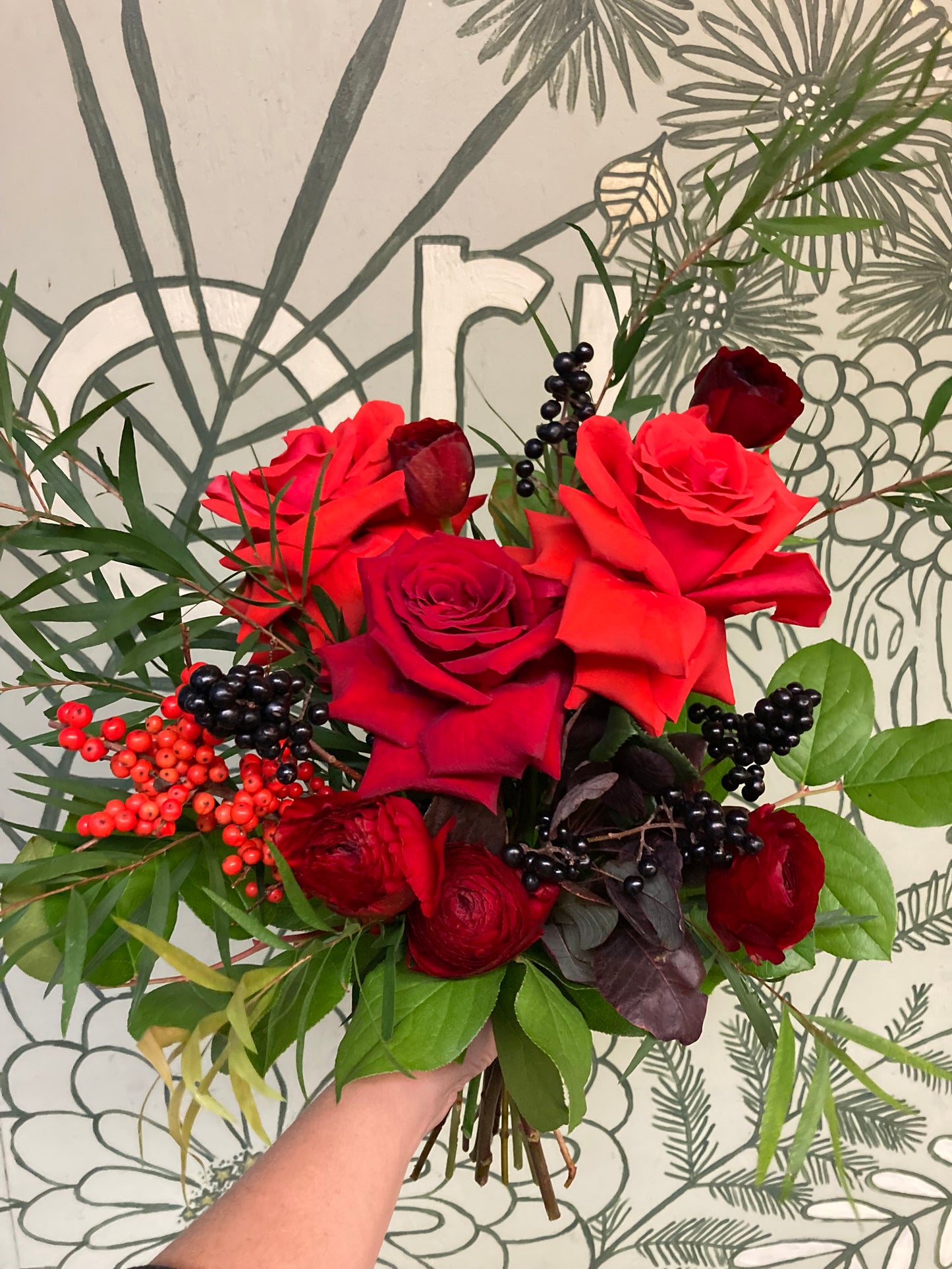 I FIORI Floral Bouquet - Season of the Witch Bouquet