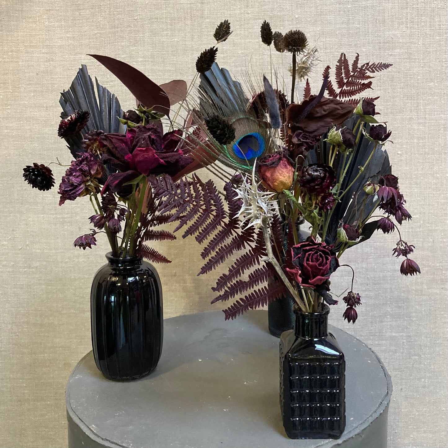 I FIORI Dried Everlasting Garden Vase - Season of the Witch