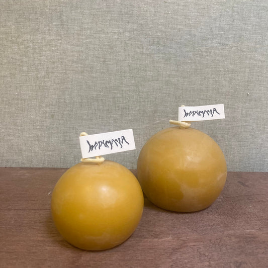 Candles - Beeswax - Orb