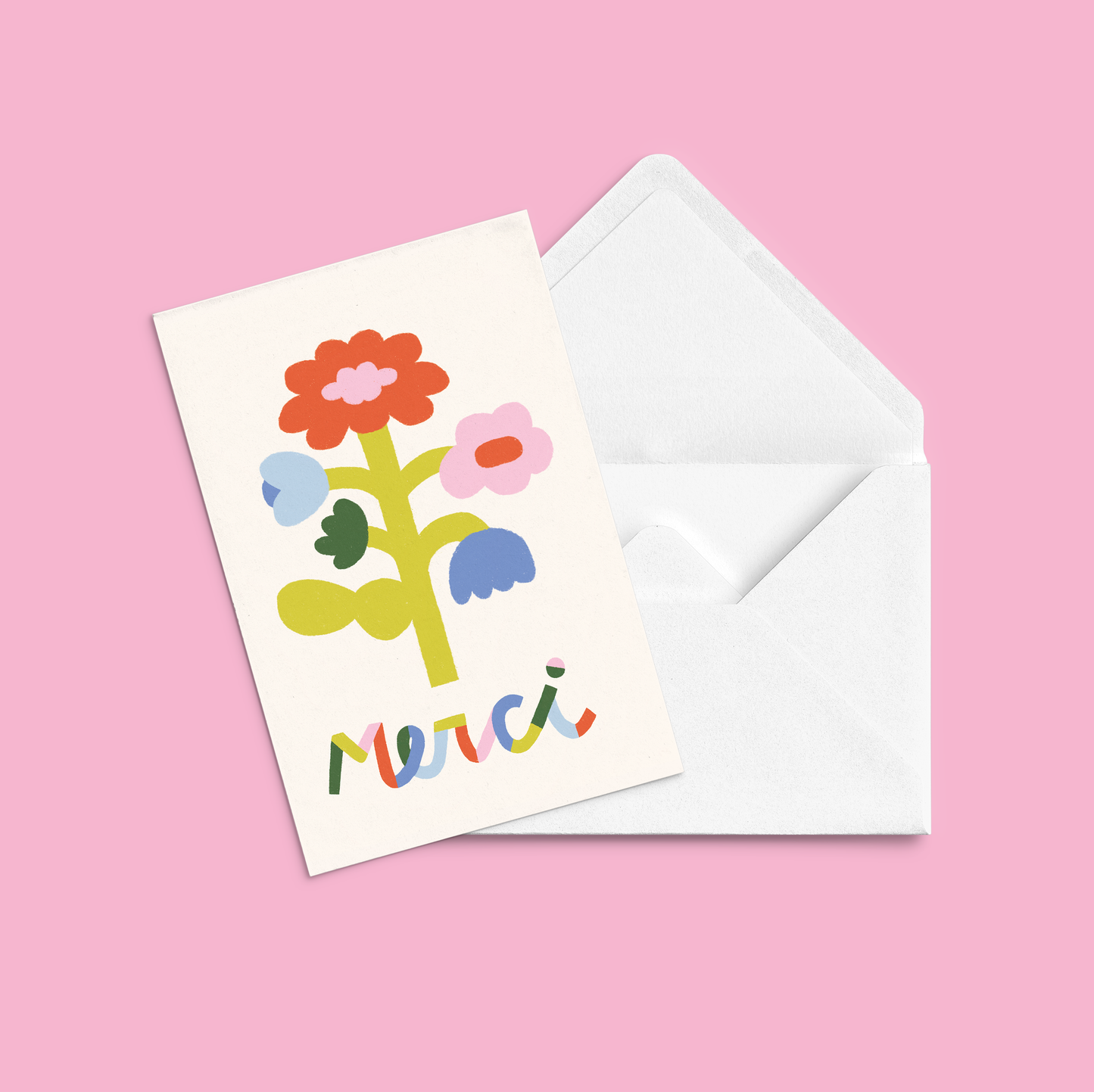 Card - Merci Flowers