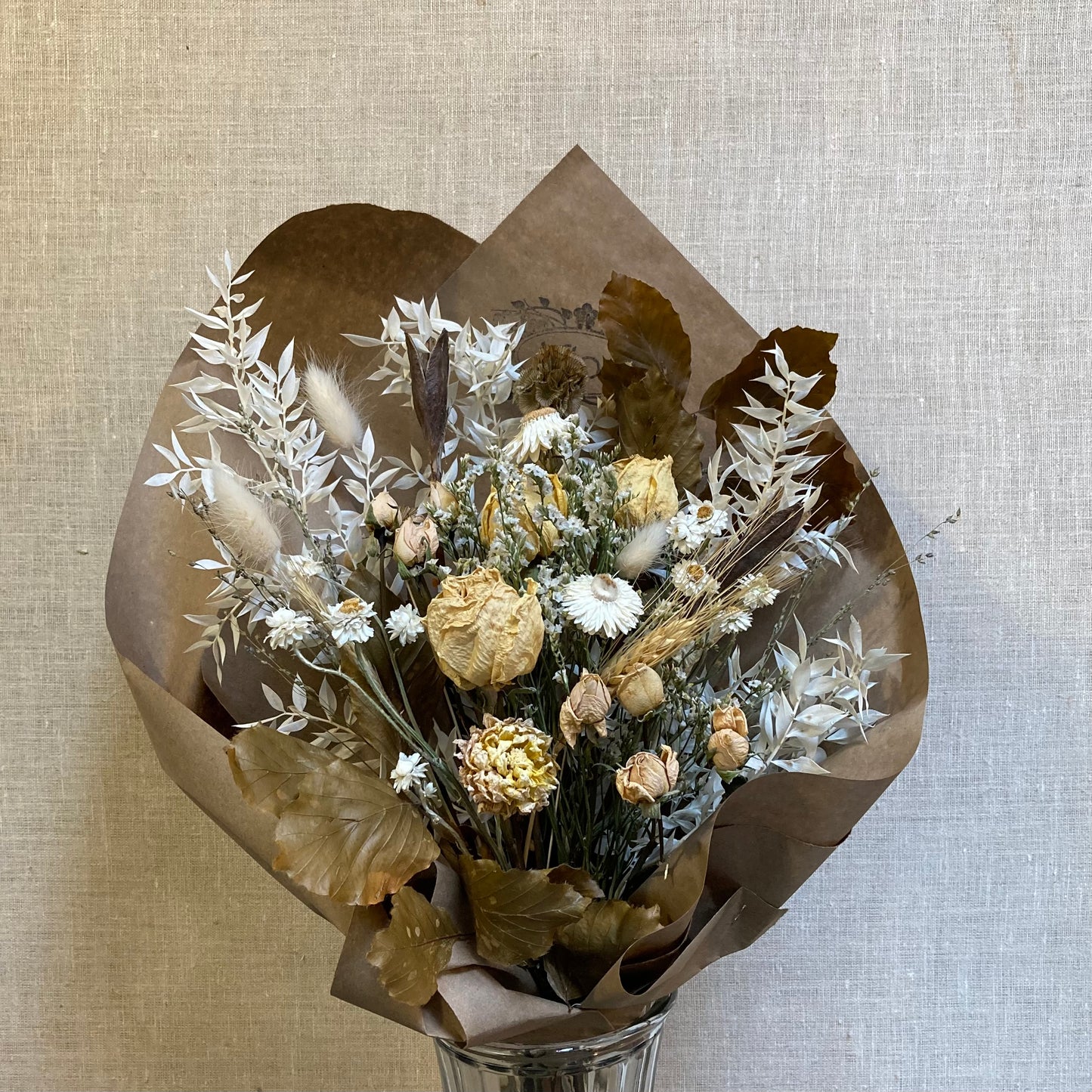 I FIORI Dried Everlasting Bouquet - Neutral Palette