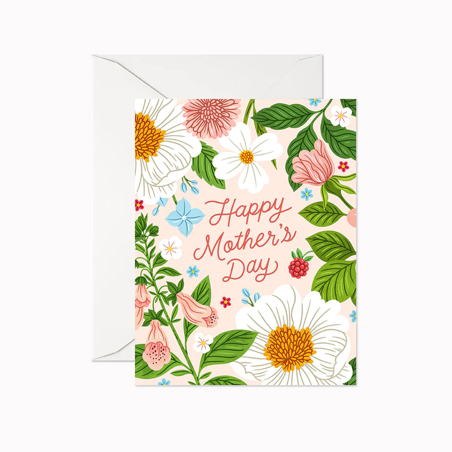 Card: Mother’s Day - White Flowers