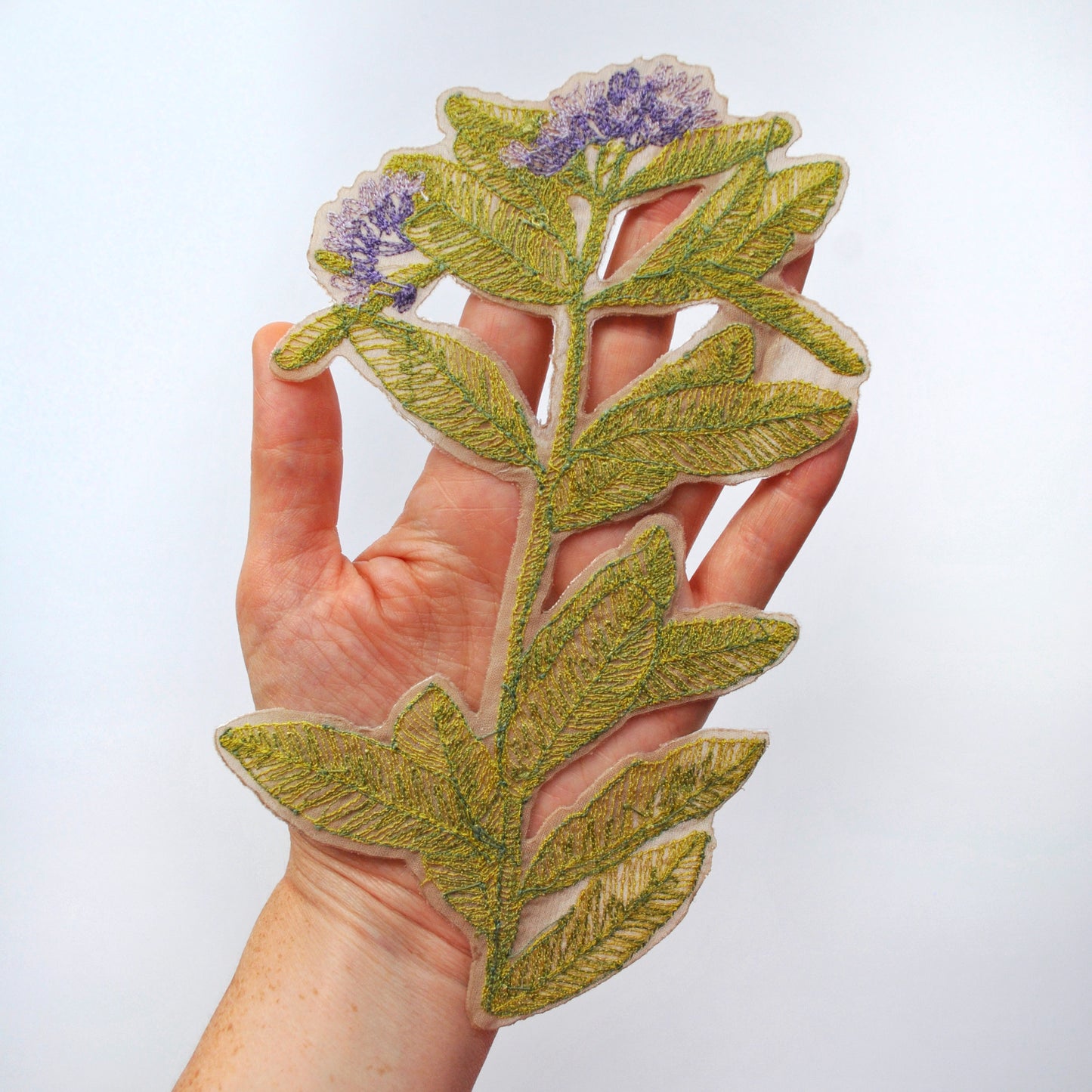 Embroidered Patches - Large Flora