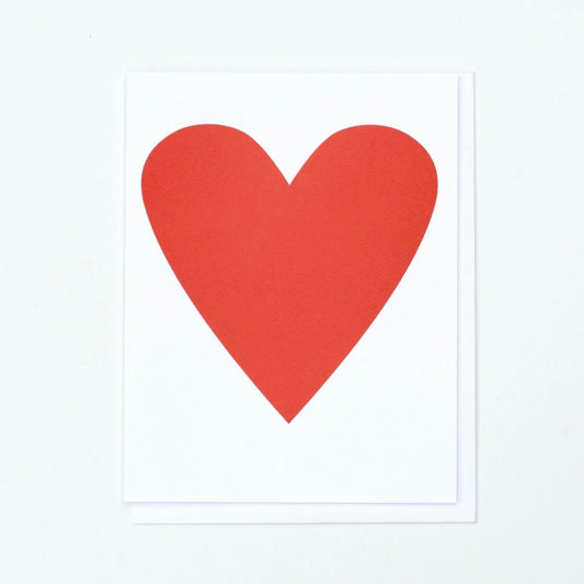 Card: Heart - Red