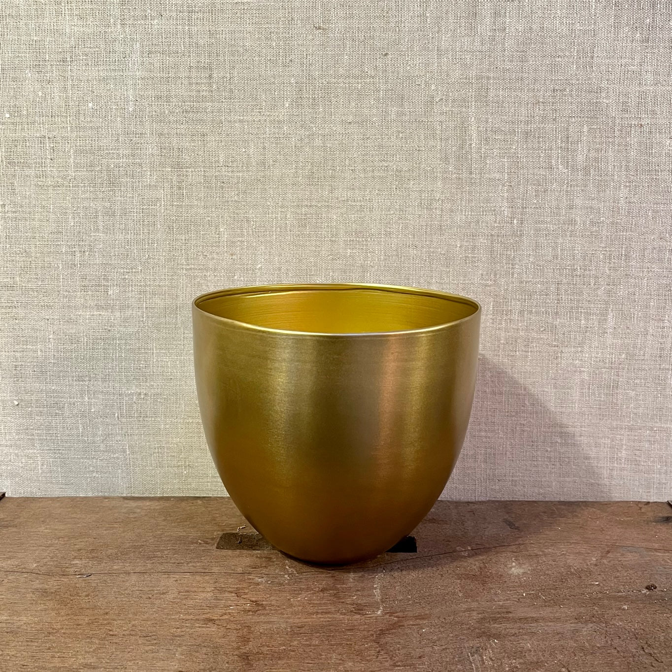 Metal Pot - Gold