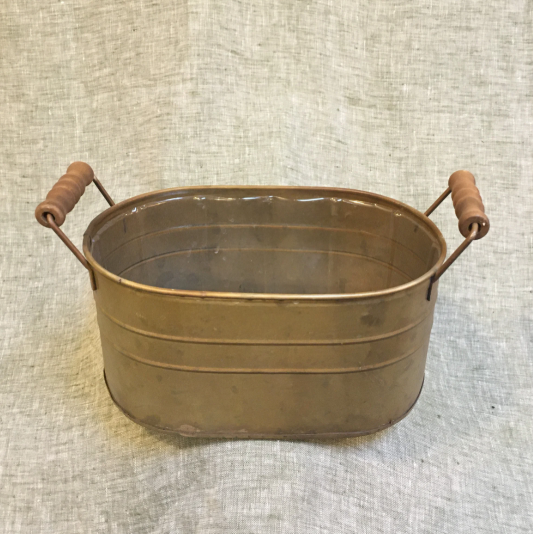 Metal Pot - Copper Trough