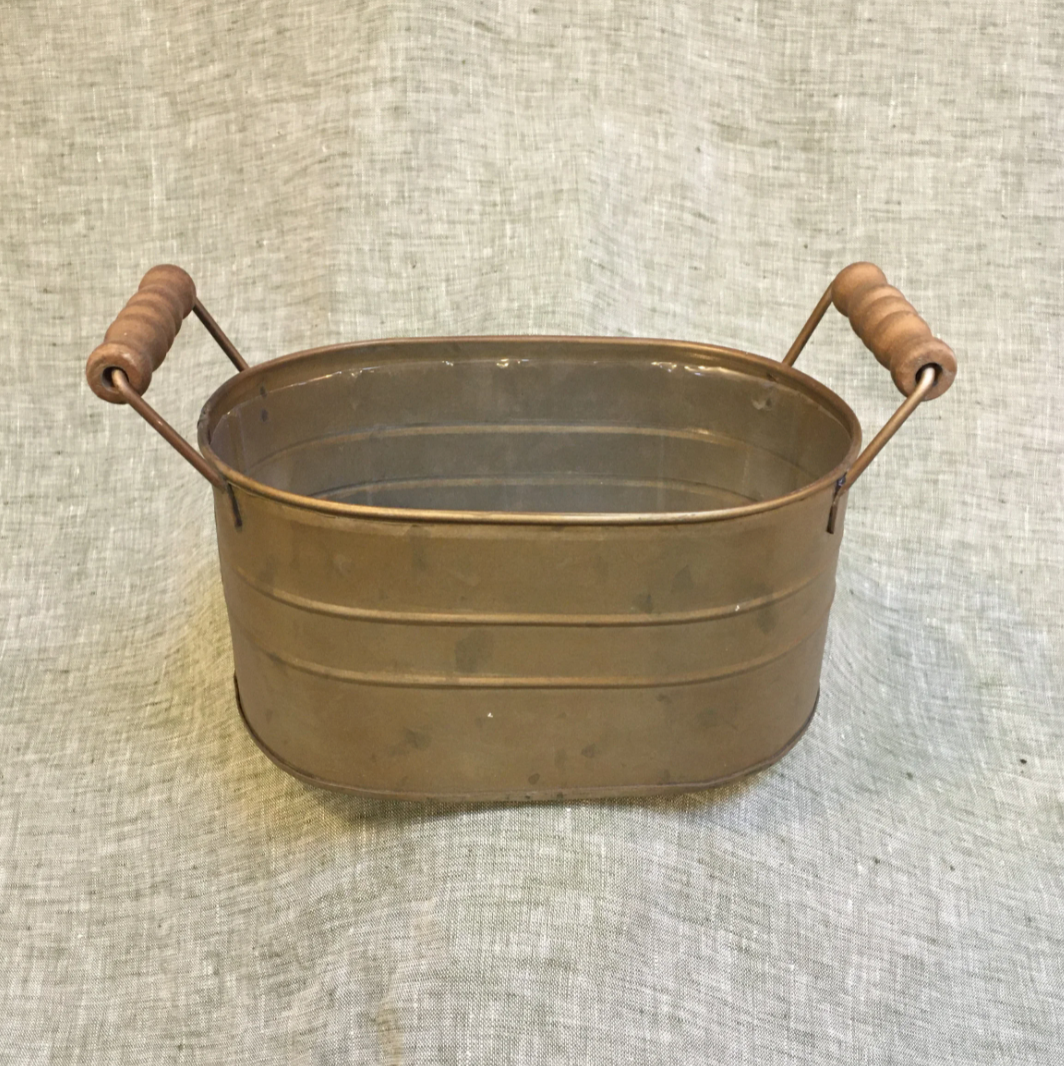 Metal Pot - Copper Trough