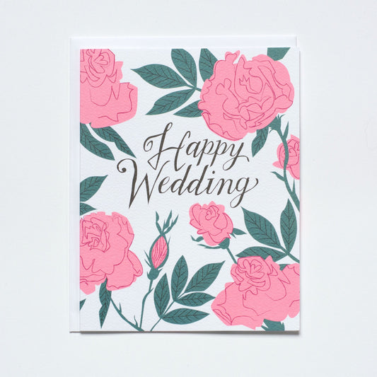 Card: Happy Wedding