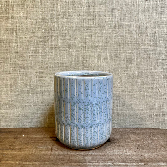 Ceramic Pot - Blue Pale