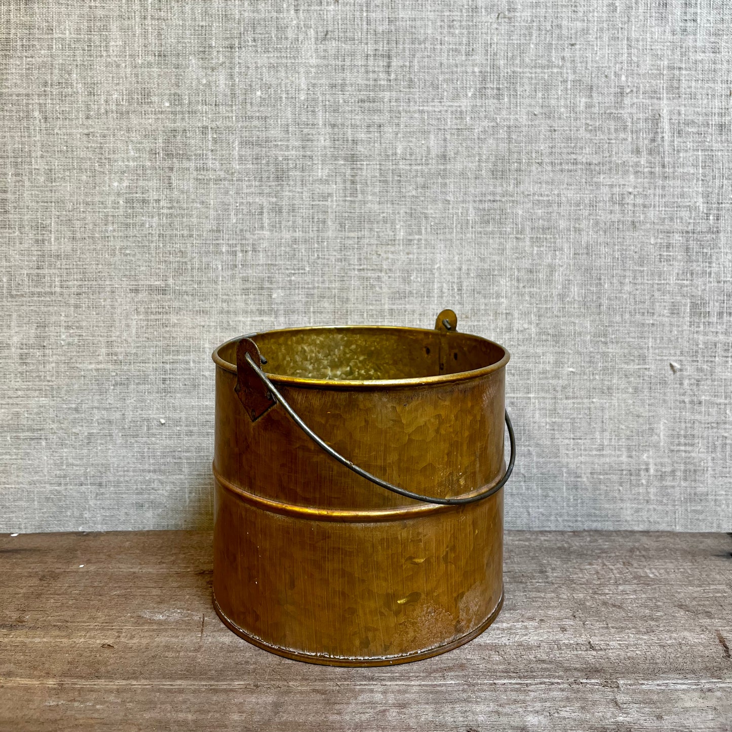 Metal Pot: Copper Pail