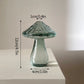Bud Vase - Coloured Glass Mushroom