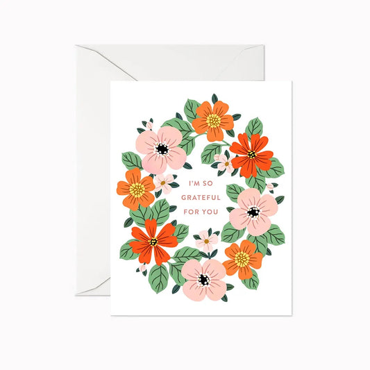 Card: Thank You - I’m So Grateful for You