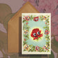 Card - Googly Border