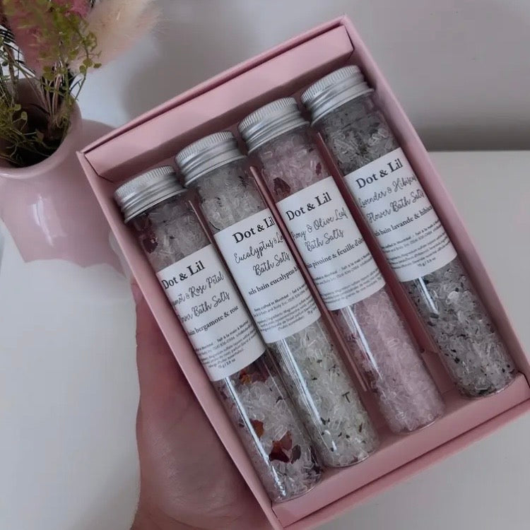 Bath Salt Box Set- Dot & Lil