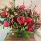 I FIORI Floral Low Vase Arrangement