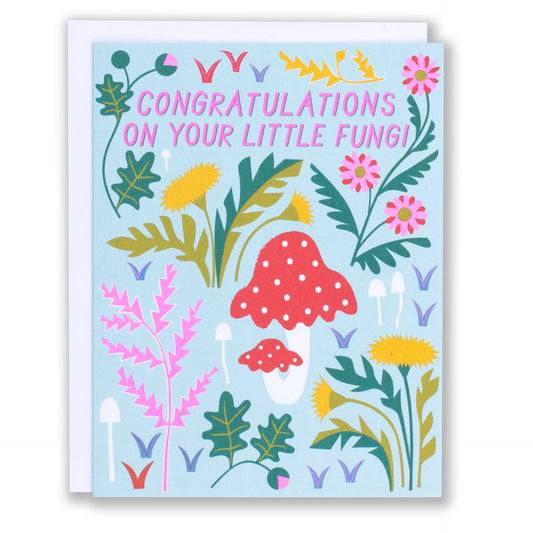 Card: Baby Fungi