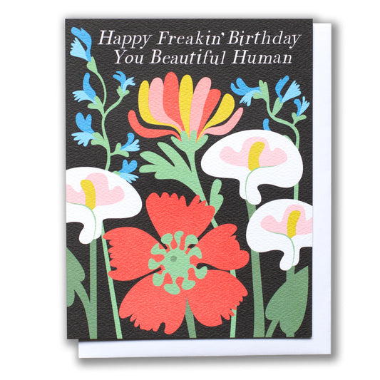 Card: Birthday Beautiful Poppy