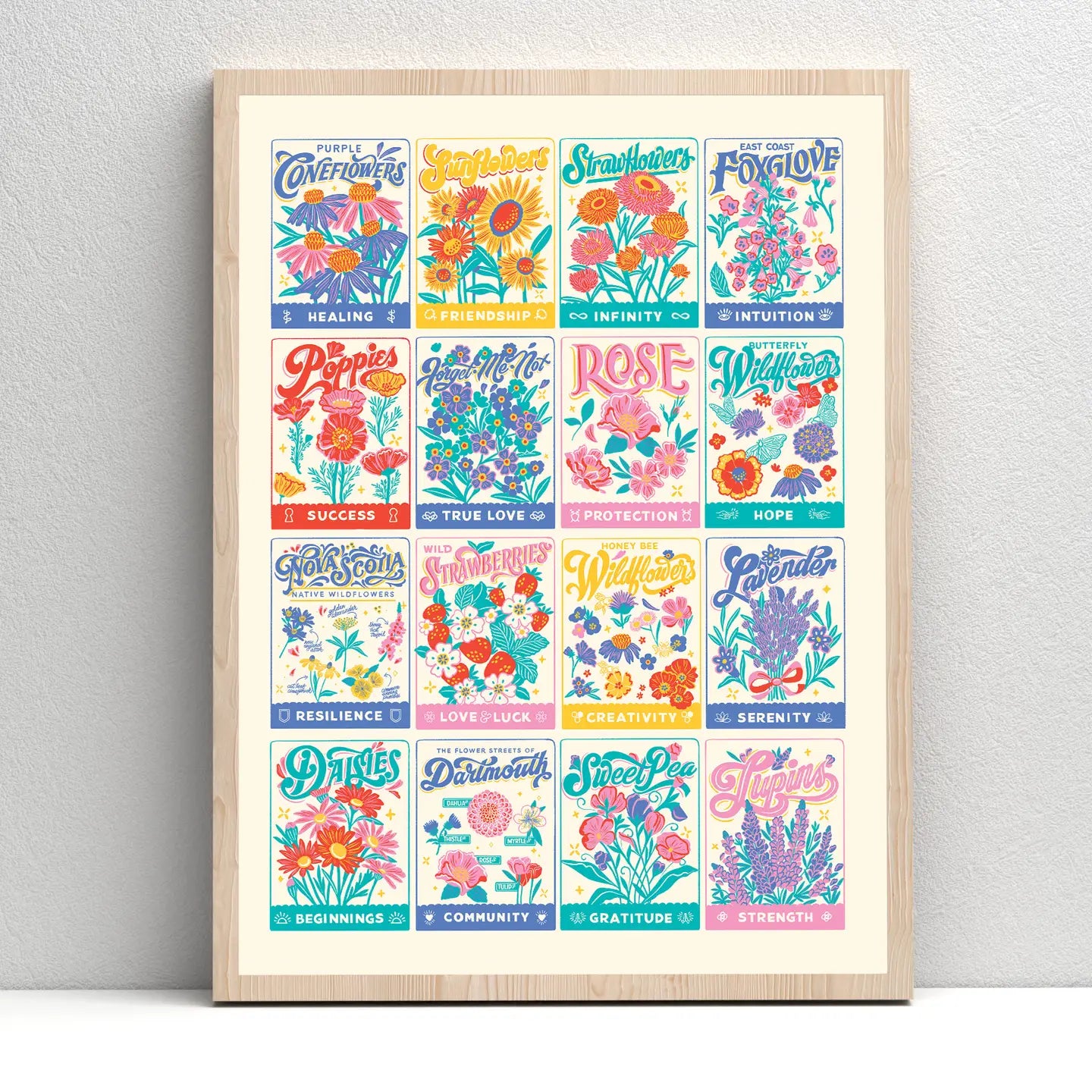 Vintage Seed Packets Print - To and From gift co.