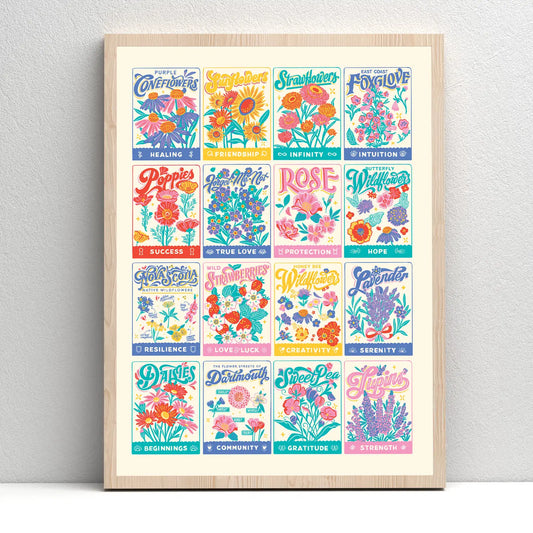 Vintage Seed Packets Print - To and From gift co.