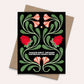 Card - Congratulations - Raspberry