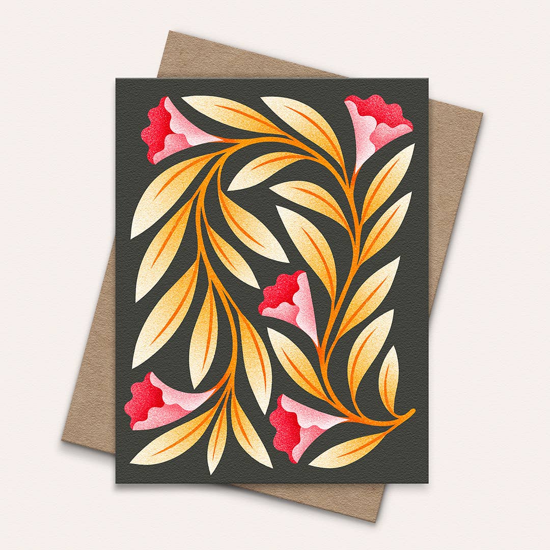 Card - Pink Floral