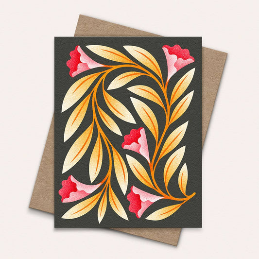 Card - Pink Floral
