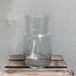 Large Glass Statement Vase - Clear