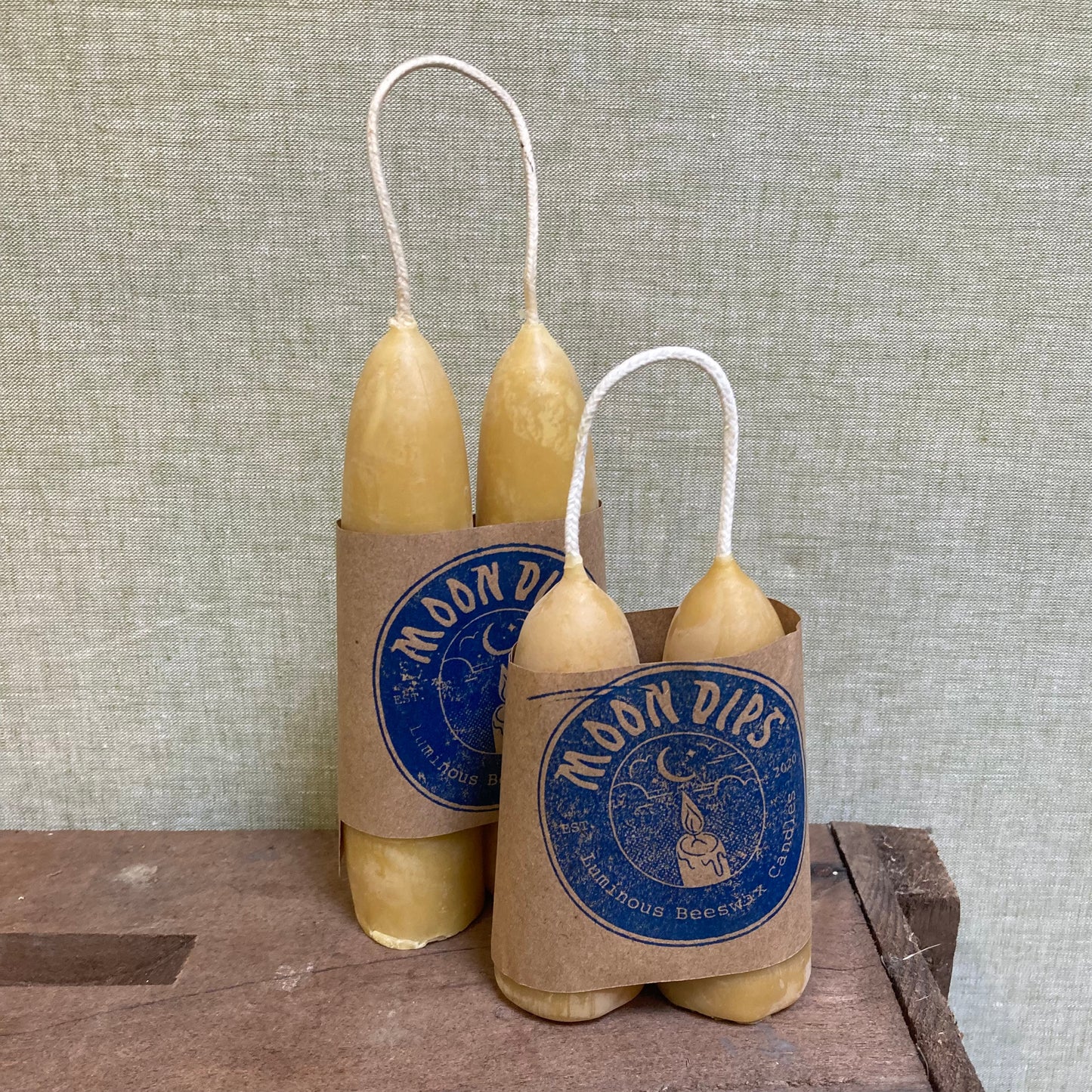 Candles - Beeswax - Wide Taper