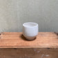 Ceramic Pot - White Teardrop Pot