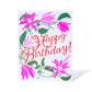 Card: Birthday Happy - Clematis