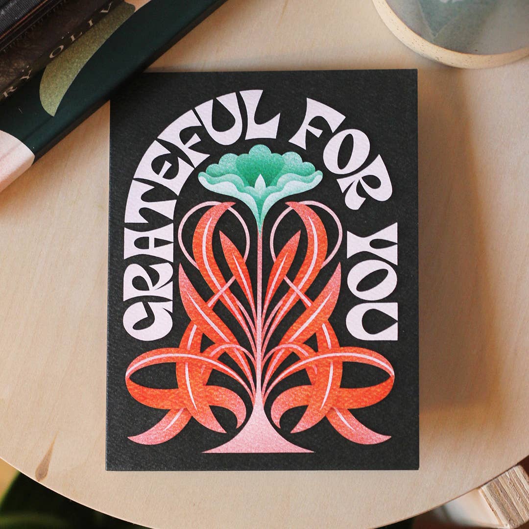 Card - Grateful for you