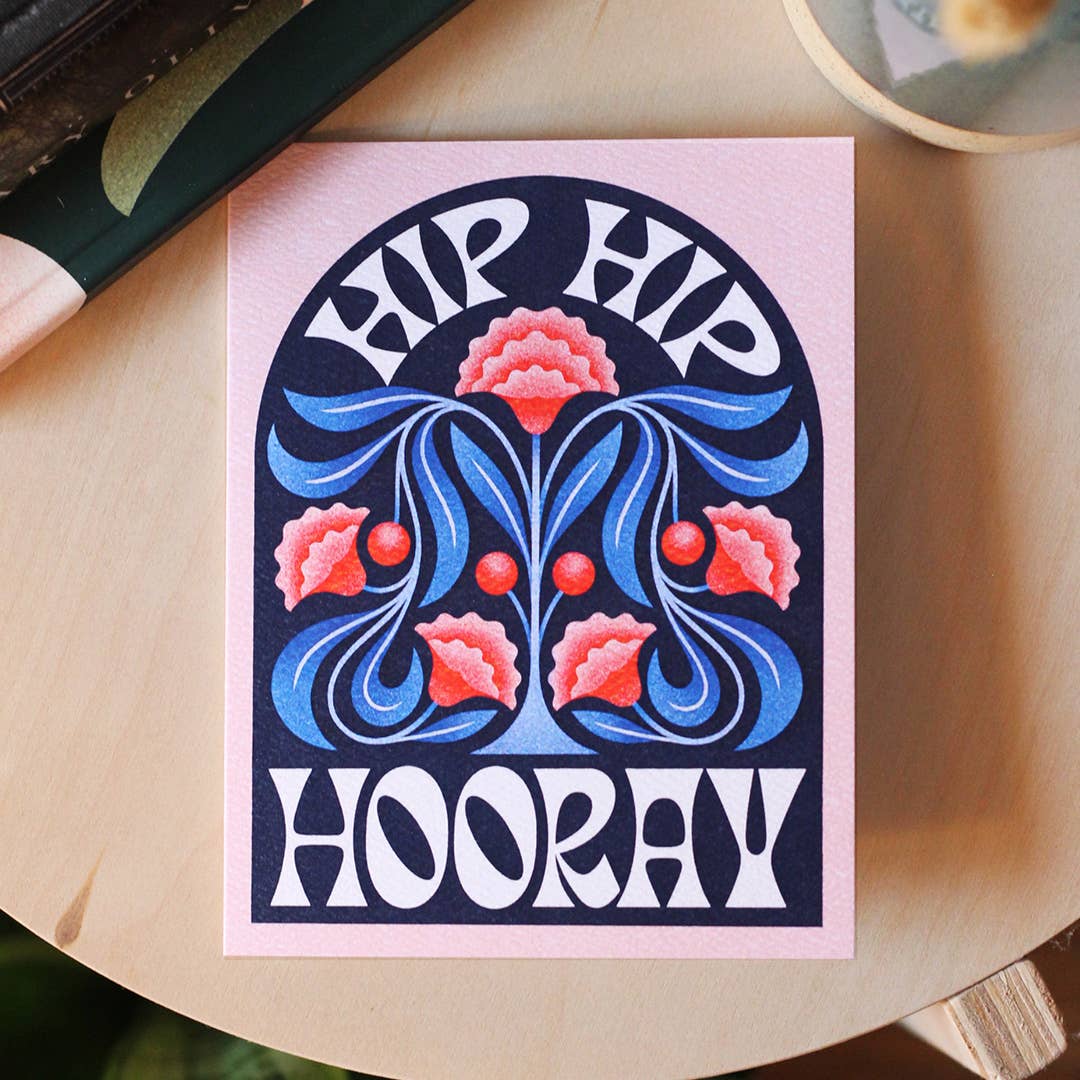 Card - Hip Hip Hooray
