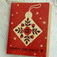 Card: Holiday - Happy Holidays - Floral Ornament