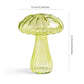 Bud Vase - Coloured Glass Mushroom