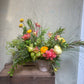 I FIORI Floral Low Vase Arrangement