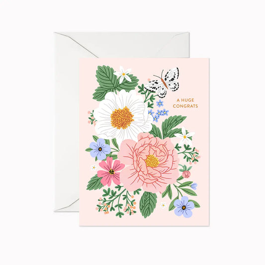 Card: Congrats - A Huge Congrats