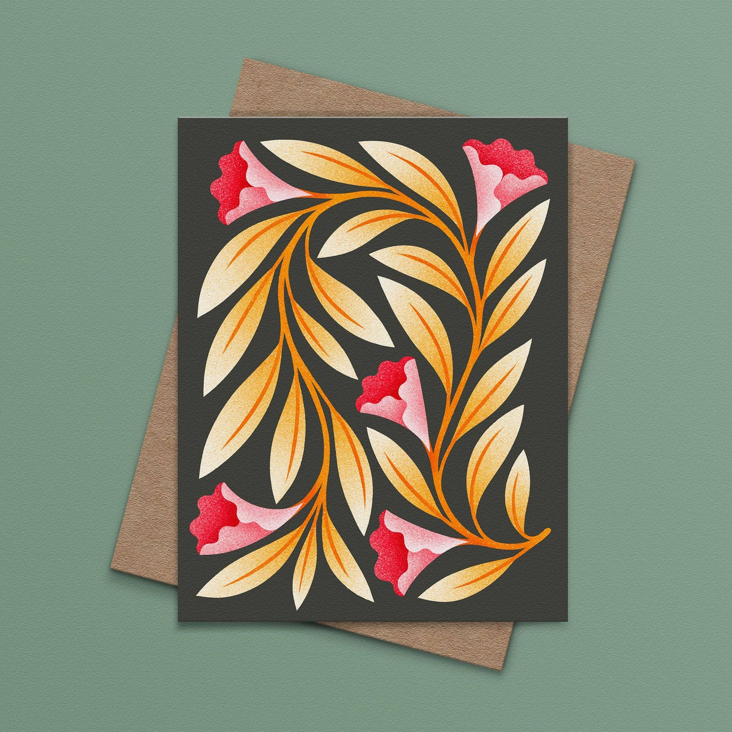 Card - Pink Floral