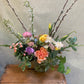 I FIORI Floral Low Vase Arrangement