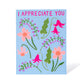 Card: Thank you - I Appreciate You