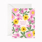 Card: Happy Birthday - Wishing you a Beautiful Birthday - Pink + Yellow