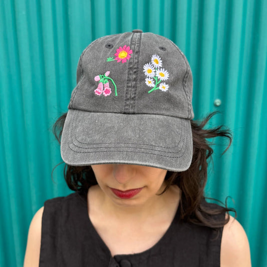 Banquet - Embroidered Wildflower Cap