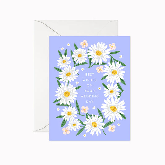 Card: Wedding - Best Wishes Daisy