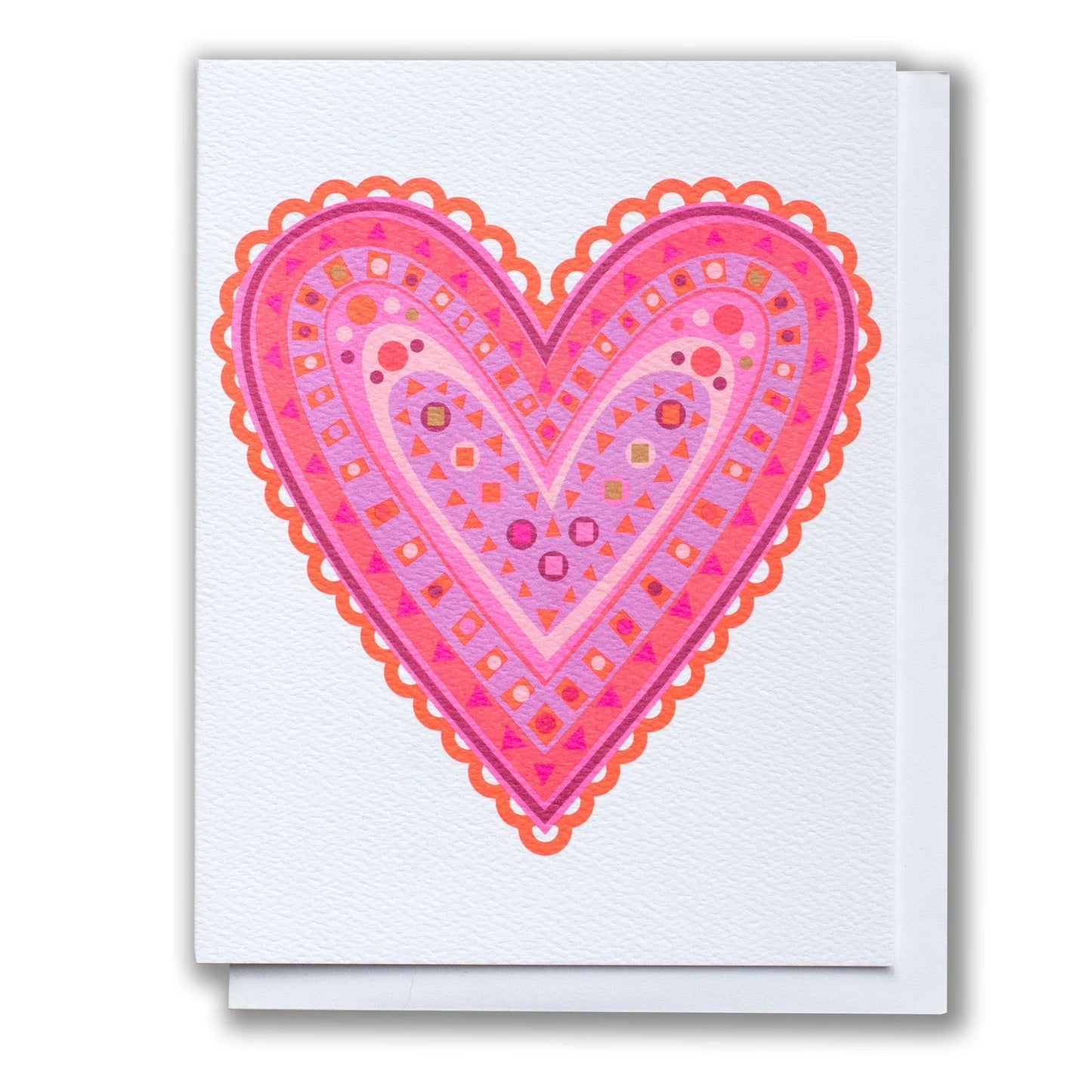 Card: Heart - Embroidery Heart