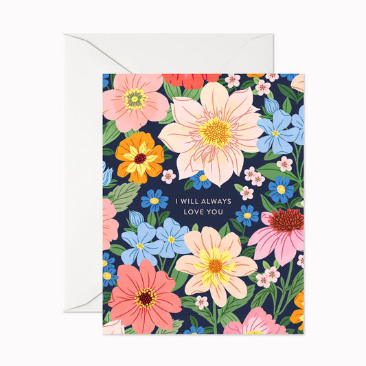 Card: I Will Always Love You - Pinks